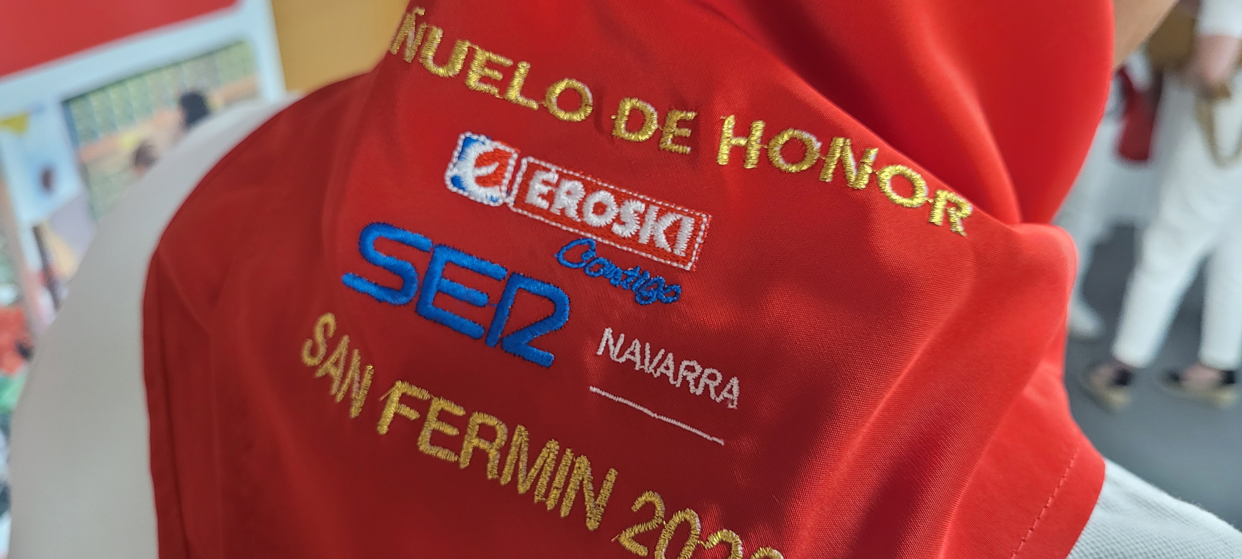 SAN FERMIN 2023. EL PA&Ntilde;UELO DEL 25&ordm; ANIVERSARIO